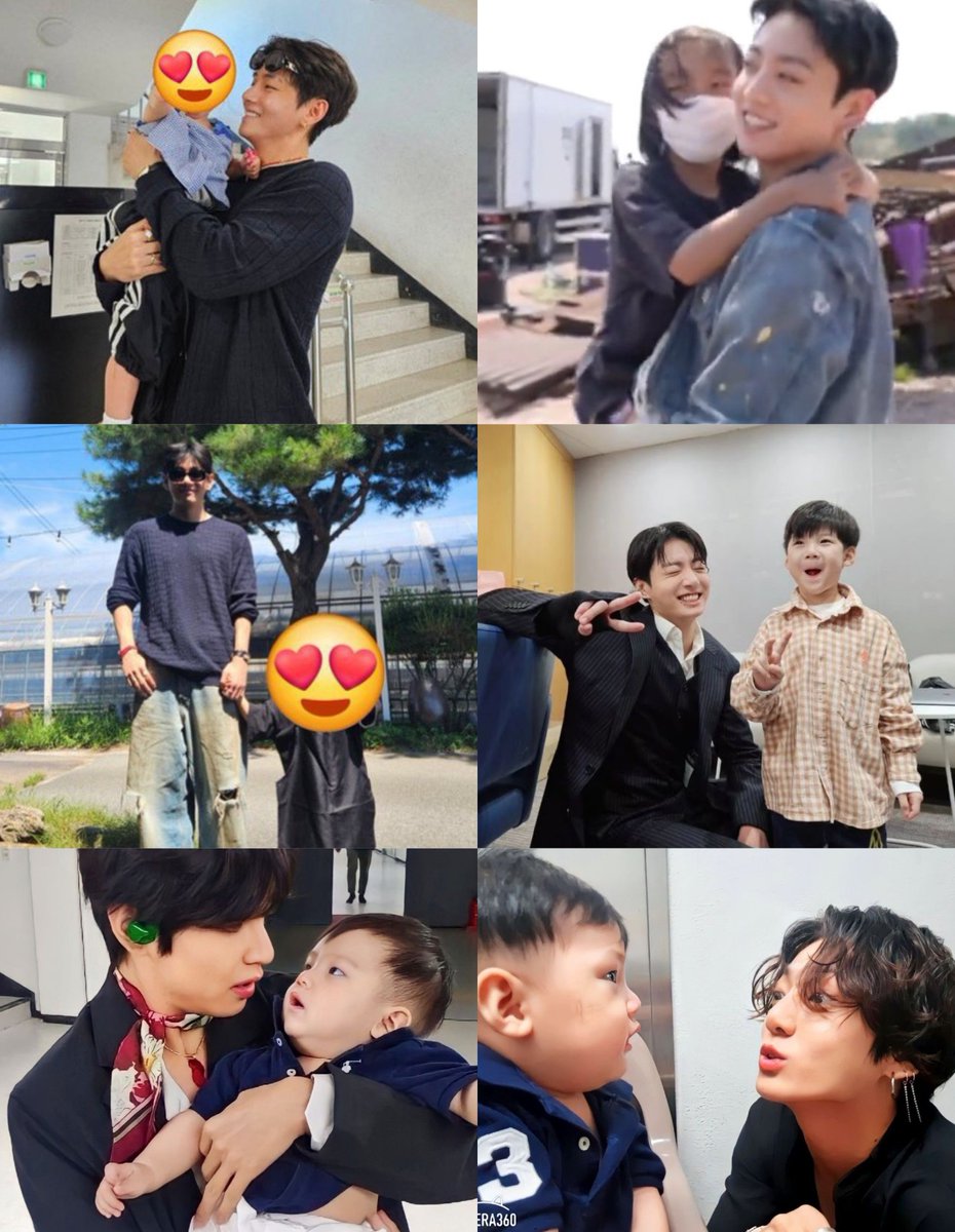 jungkovtae's tweet image. TAEKOOK WITH BABIES I&apos;M CRYING 😭🥹