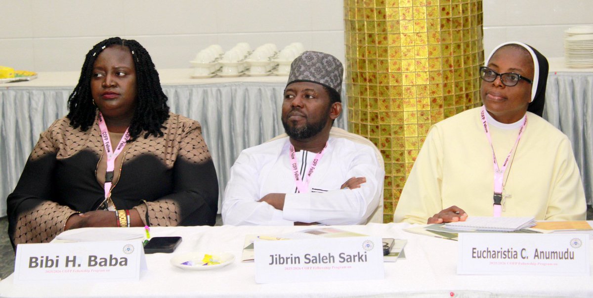 Today marks the official kickoff of the Cardinal Onaiyekan Foundation for Peace Fellowship Program 2025/2026!

We begin this transformative journey by deep diving into the “Basic Tenets of Christian Faith: Theories and Practices.”

As we lay this foundational block, fellows are