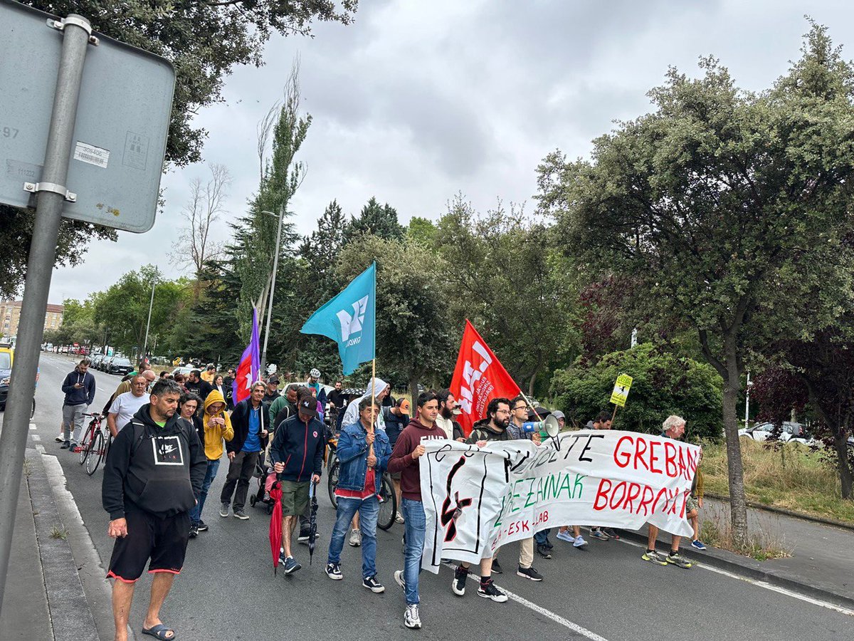 ‼️ ELAk salatu du, <a href="/Gob_eus/">Eusko Jaurlaritza - Gobierno Vasco</a>|ek abusuzko gutxieneko zerbitzuak ezartzen eta greba eskubidea urratzen dituela Gasteizko Enviser lorezaintza zerbitzuan.

📢 Hala, gogorarazi du langileak mobilizazioekin jarraituko dutela hitzarmen propio duina lortu arte.

🔗 labur.eus/alv4cnn8