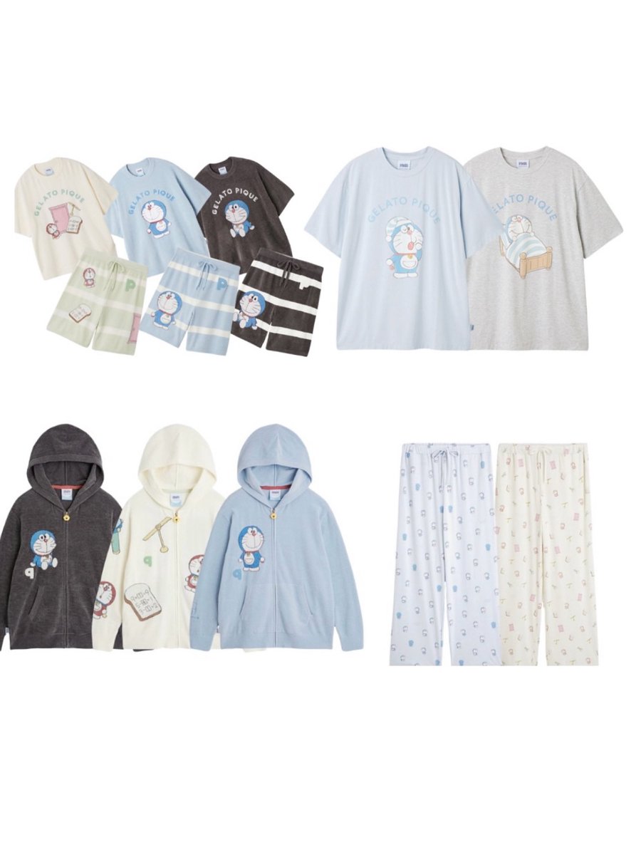 rinoon8229's tweet image. ジェラピケ × ドラえもんが可愛よ💛🎀
彼氏出来たら、おちろいにしたい...
←レディース
→メンズ