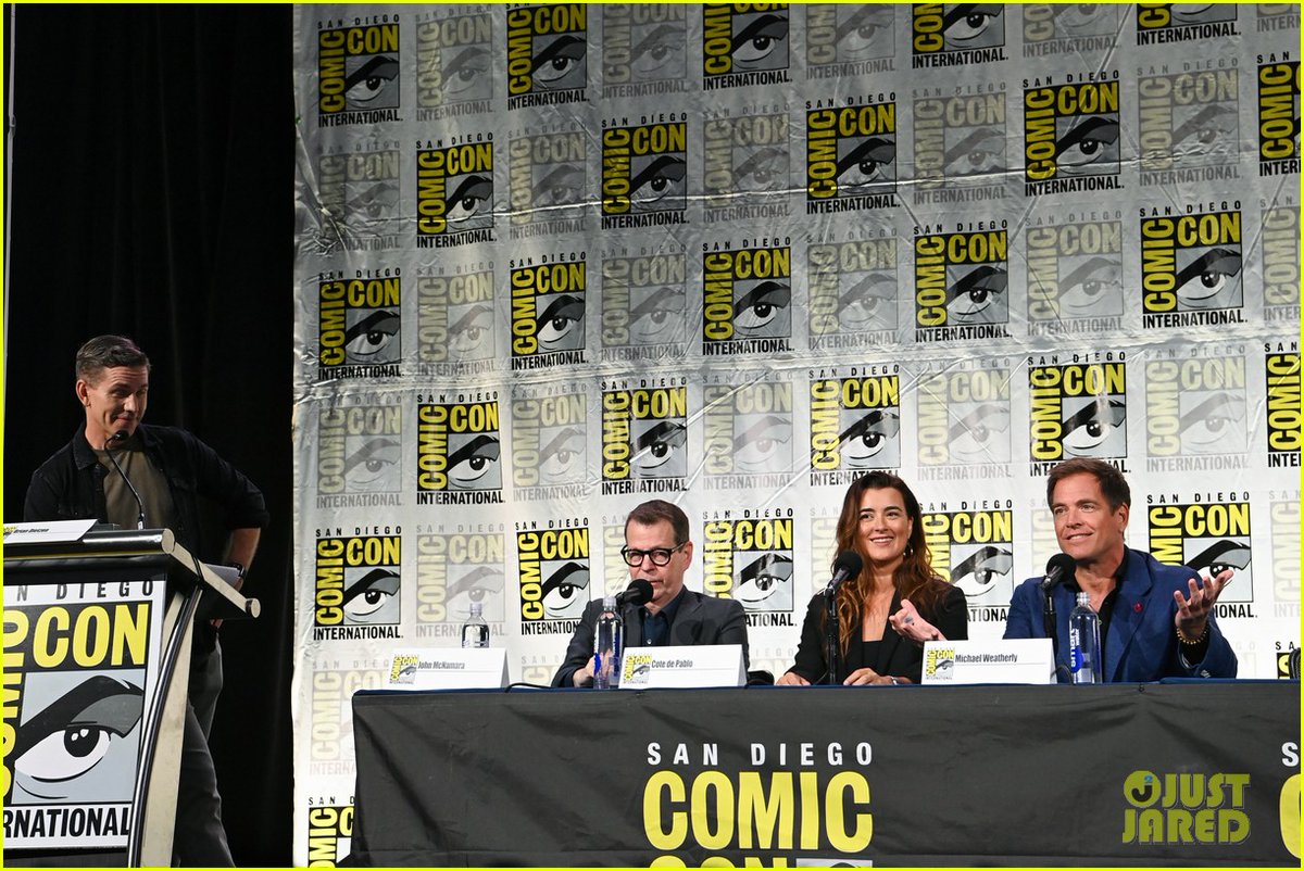 CotedePabloES's tweet image. &apos;NCIS: Tony and Ziva&apos; panel at San Diego Comic-Con 2025 

📷 Jon Kopaloff &amp;amp; Just Jared

#NCISTonyandZiva #NCISverse #SDCC2025 #CotedePablo #MichaelWeatherly #SDCC #TivaForever