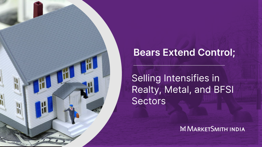 "Market Under Pressure: Time to Stay Defensive, Not Distracted"

The Nifty continues to stay in an Uptrend Under Pressure, closing near its session low and below the crucial 50-day moving average. The index is showing signs of weakness, with seven distribution days and lackluster