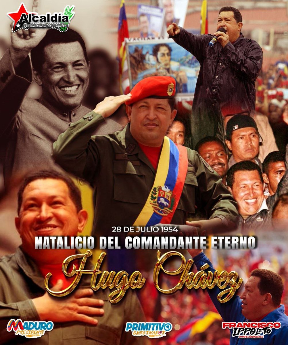 AnaGPinto1's tweet image. El 28 de julio de 1954, en una noche de lluvia, nació el Comandante Eterno Hugo Rafael Chávez Frías en Sabaneta de Barinas, población ubicada en el corazón de los llanos venezolanos, niño campesino, adolescente beisbolista, joven soldado, hombre insurgente, líder firme y amoroso,…