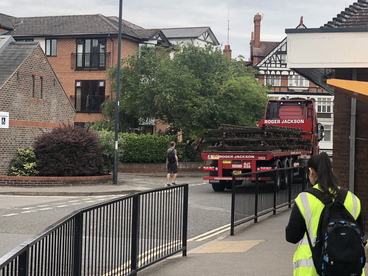 Why is the branch closed Monday to Friday?   Our tracks at Henley Station have already been taken away for replacement.   Thank you for your patience with replacement buses - use journey planners for coming home smoothly