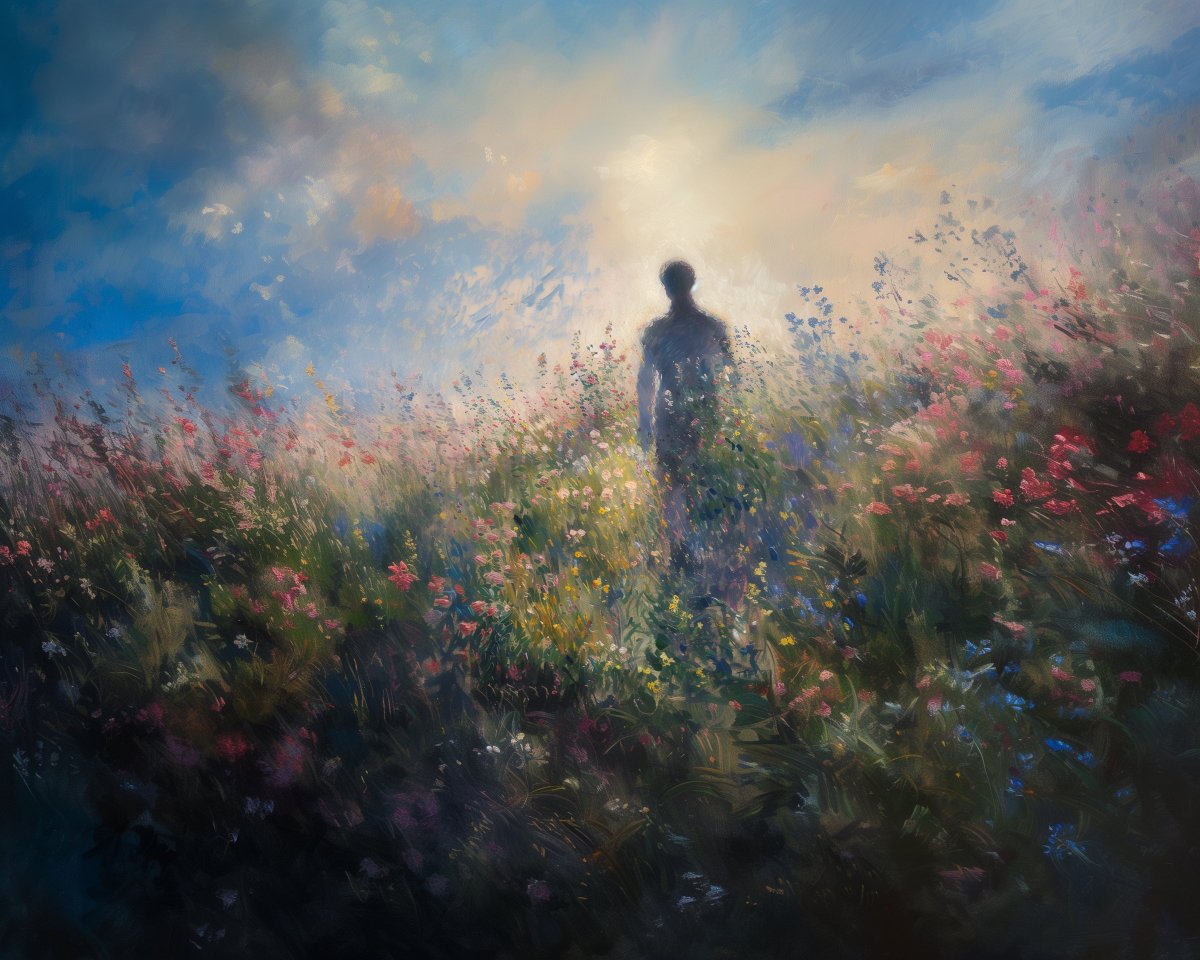 At sunset