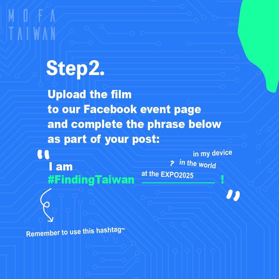 Taiwan_in_RSA's tweet image. 🚨Attention content creators!
#FindingTAIWAN International Short Film Contest 🏆
We’re inviting you to capture through the lens what #Taiwan means to you in your own way. Prize pool for the contest totals NT$1 million 💰
reurl.cc/XQVnY0