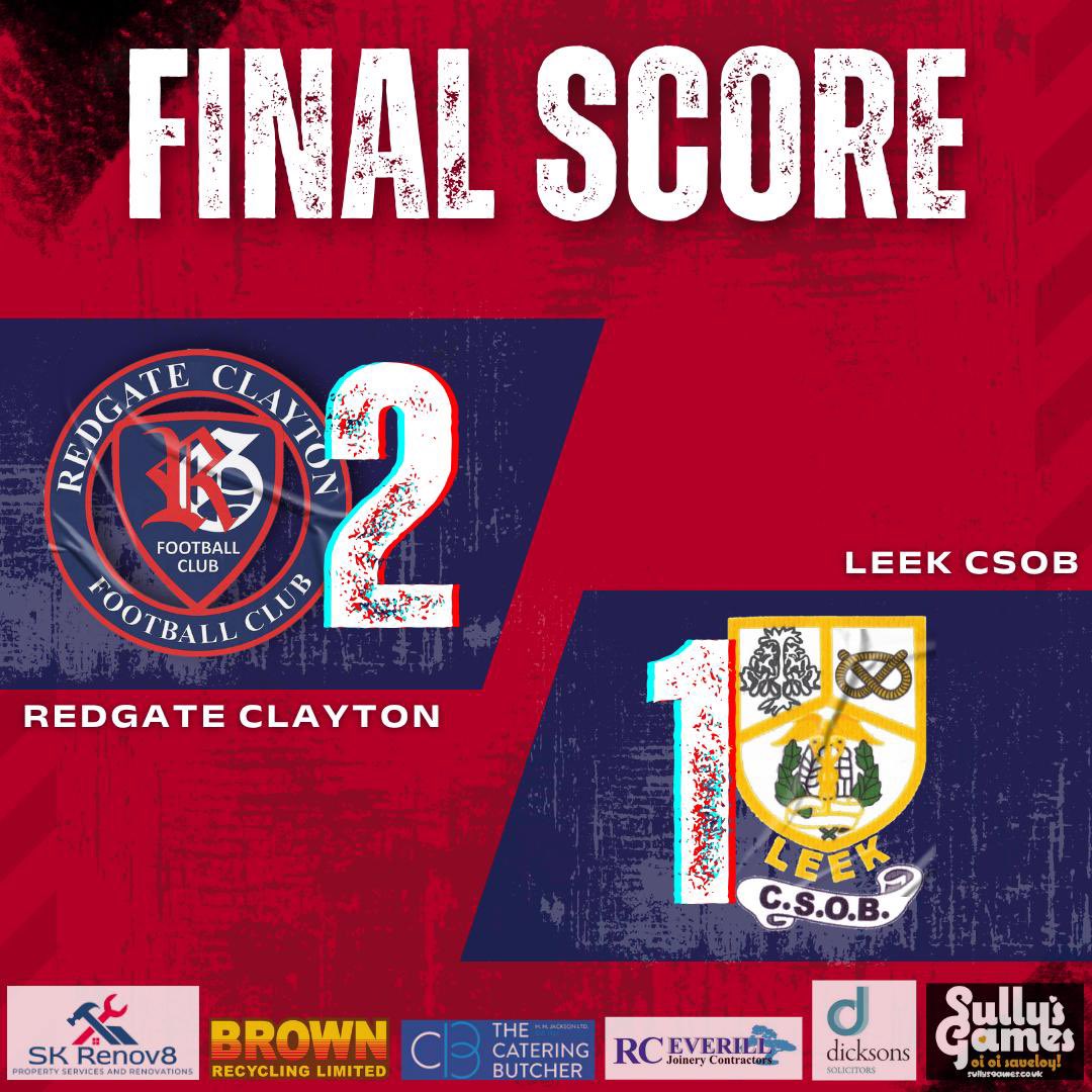 Redgate take the 3 points from the seasons opener, with a new look squad which consisted of 8 new faces.