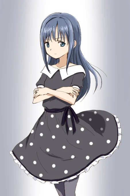 やちよさん。袖ありver.(過去絵)