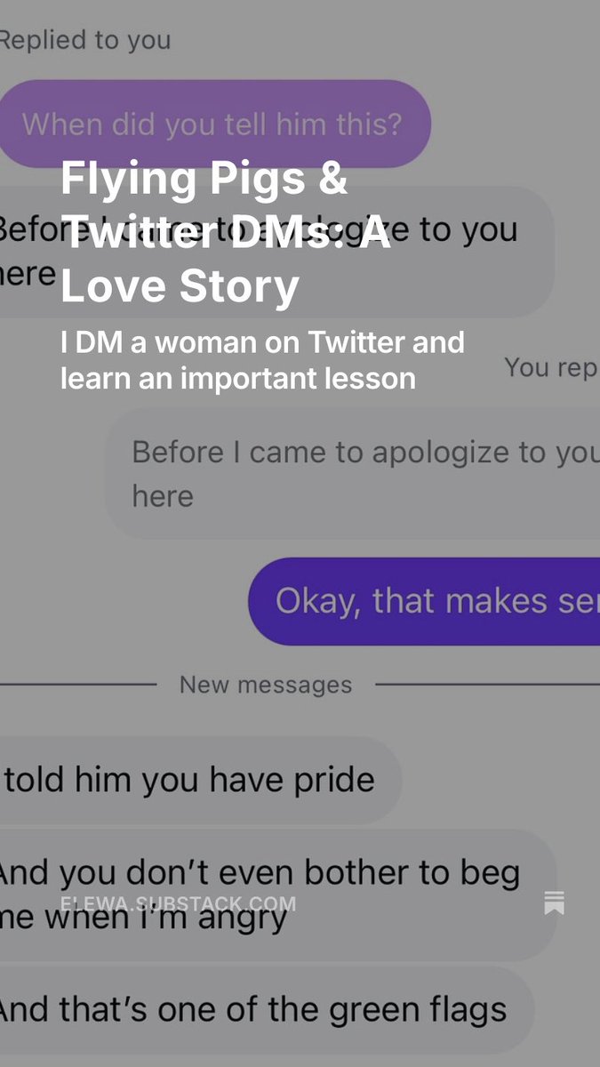 New Substack out about my Dm experience. Please check the link in bio. Retweet and like, thank you.