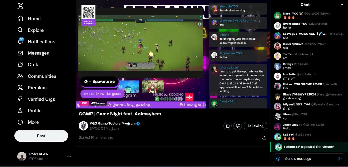 P6ix | KGEN tweet media