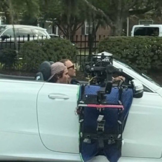 outerbanksupd's tweet image. New photo on the set of outer banks of Chase Stokes and Drew Starkey