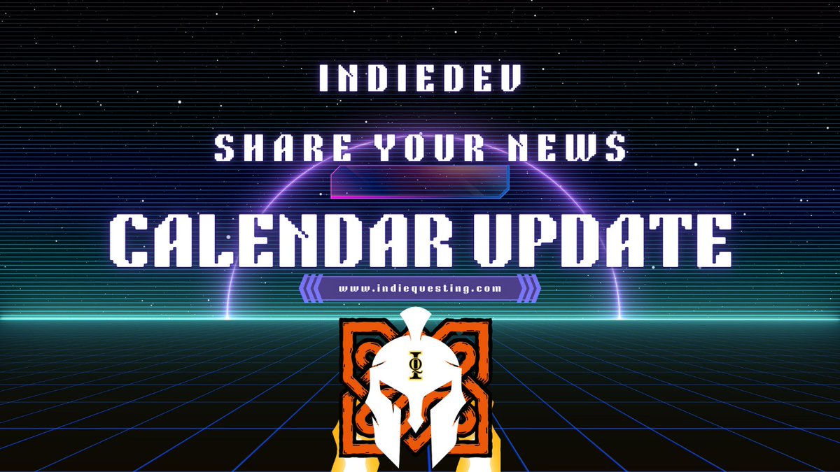 IndieQuesting's tweet image. Need more #indiegames to feature on Indie Questing&apos;s  Releases and Updates Calendar.  
Share your news below 
 🔥 #indiequest #streamers #gamedev #indiedev
indiequesting.com/indie-calendar…