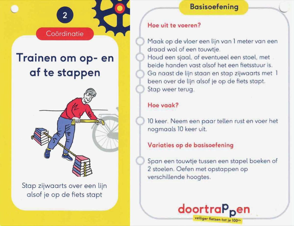 irmy_vos's tweet photo. Doortrappen tot aan je 100e, zelf aan de slag.
FietsFit oefeningen.

Iedere dinsdag inloop 9.3l0 - start activiteiten 10.00 - 12.00 uur.

De Derde Helft-BEL
locatie: SV Laren'99
Schuilkerkpad 2
Laren https://t.co/fpH71Wp45P