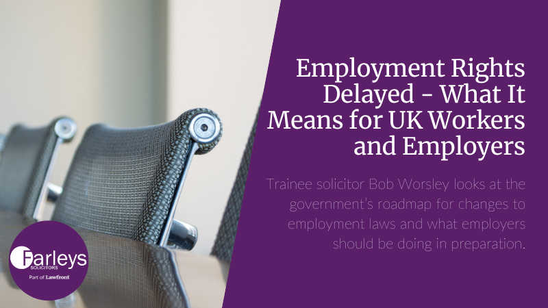 Having previously planned to implement new employment laws by 2026, the government has now announced it is to adopt a staggered approach. 

Find out more: bit.ly/40DfpeQ
