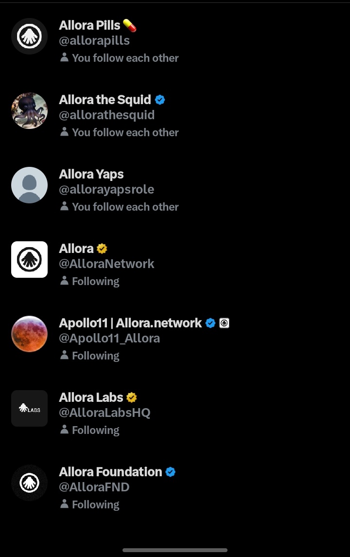 Oluwafolajimii's tweet image. Are you Allora-fied
gML to all Allora believers
A L L O R A A K B A R