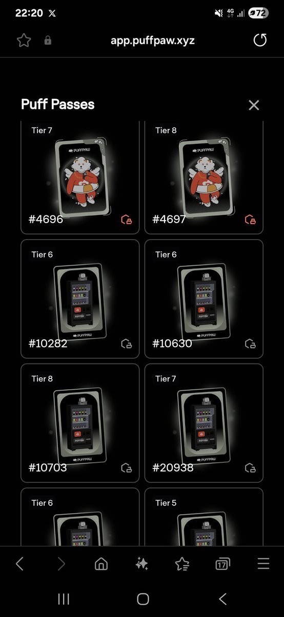 doruOlt's tweet image. gPuff!
Week 1 leaderboard drops today. Curious to see how much I climbed (was #362 in week 0).
Been posting daily about @puffpaw_xyz + got 2 referrals, so my mining score should look decent.
Privy’s getting added for vape & pod claims, it's time to grab that Gen2 prize from…