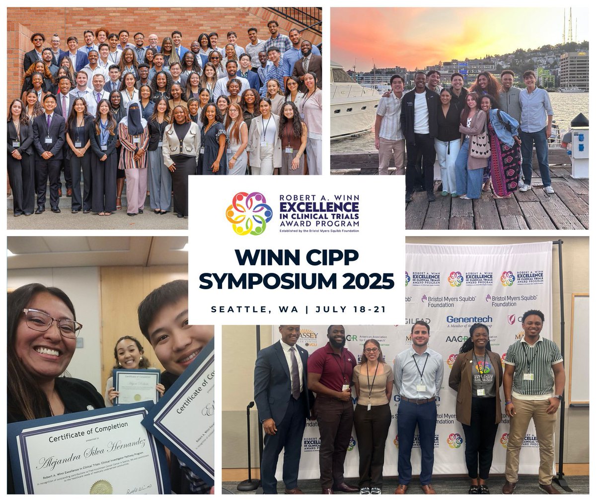 WinnAwards's tweet image. 🩺 🔬⛴️ The 2025 Winn CIPP Symposium in Seattle was a whirlwind of inspiration, connection, and discovery. Check out the photo album to relive the magic. We’re already counting down to next year. #BetterScienceForAll
📸 PHOTOS HERE: flic.kr/s/aHBqjCnkhc