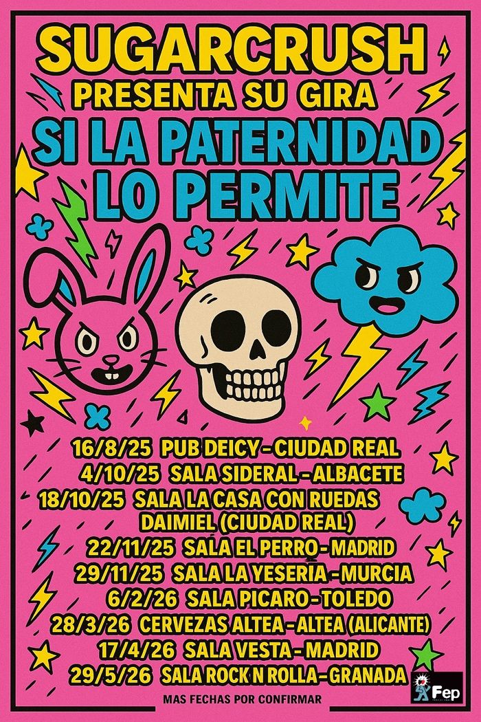 revistaindie.com (@revistaindie) on Twitter photo Los <a href="/sugarcrushmusic/">SUGARCRUSH 👨🏻🧔🏻♂️👦🏻</a> anuncian las primeras fechas de su gira Si La Paternidad Lo Permite revistaindie.com/sugarcrush-pre… #NosGustaLaMusica Los <a href="/sugarcrushmusic/">SUGARCRUSH 👨🏻🧔🏻♂️👦🏻</a> anuncian las primeras fechas de su gira Si La Paternidad Lo Permite revistaindie.com/sugarcrush-pre… #NosGustaLaMusica