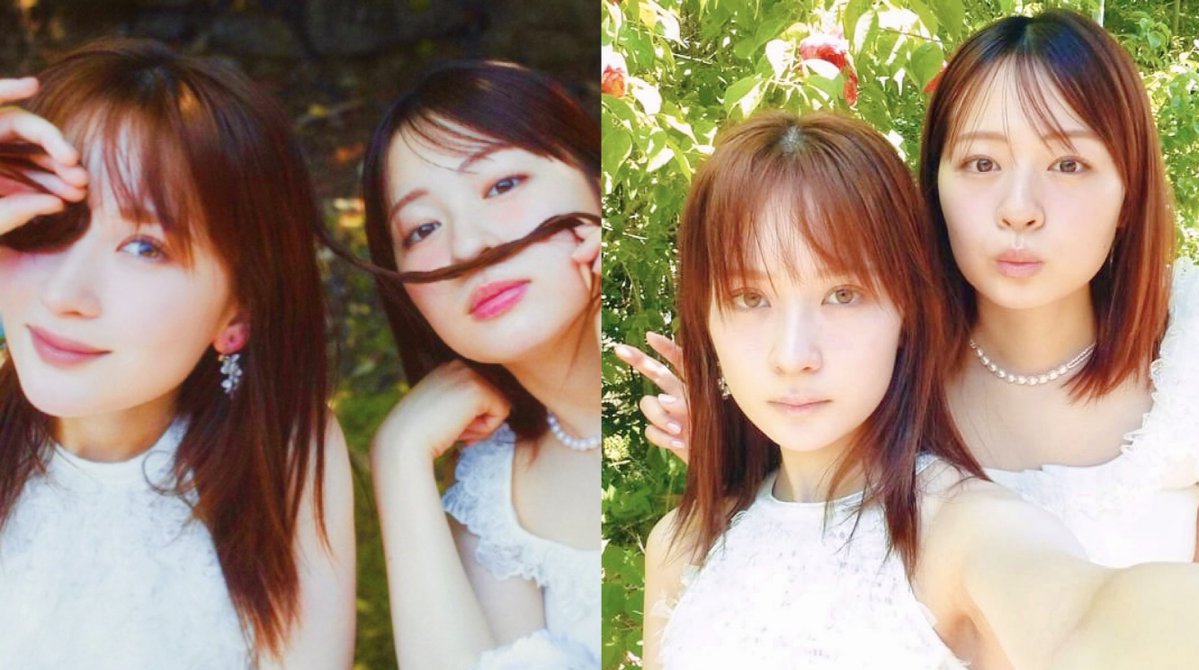 j_chive's tweet image. Hata Mei × Riko for Ray
하타 메이 #畑芽育 리코 #莉子