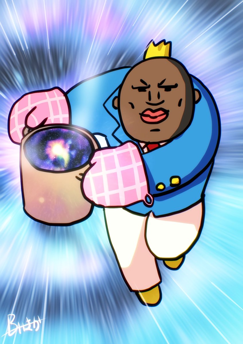 burning_isaka's tweet image. 疲れてクタクタのタイムラインに特製スープを届けにきたボーマン