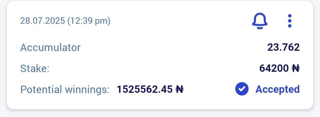 jujupunter's tweet image. PARIPESA  20+  ODDS TODAY

.
Code 👉     7HQ63

.
FUND 3000naira in your PARIPESA 
 👇 
paripesa.bet/legitcalculator
PROMOCODE is LEGITCALCULATOR

👉 You get 300% Bonus wen u deposit