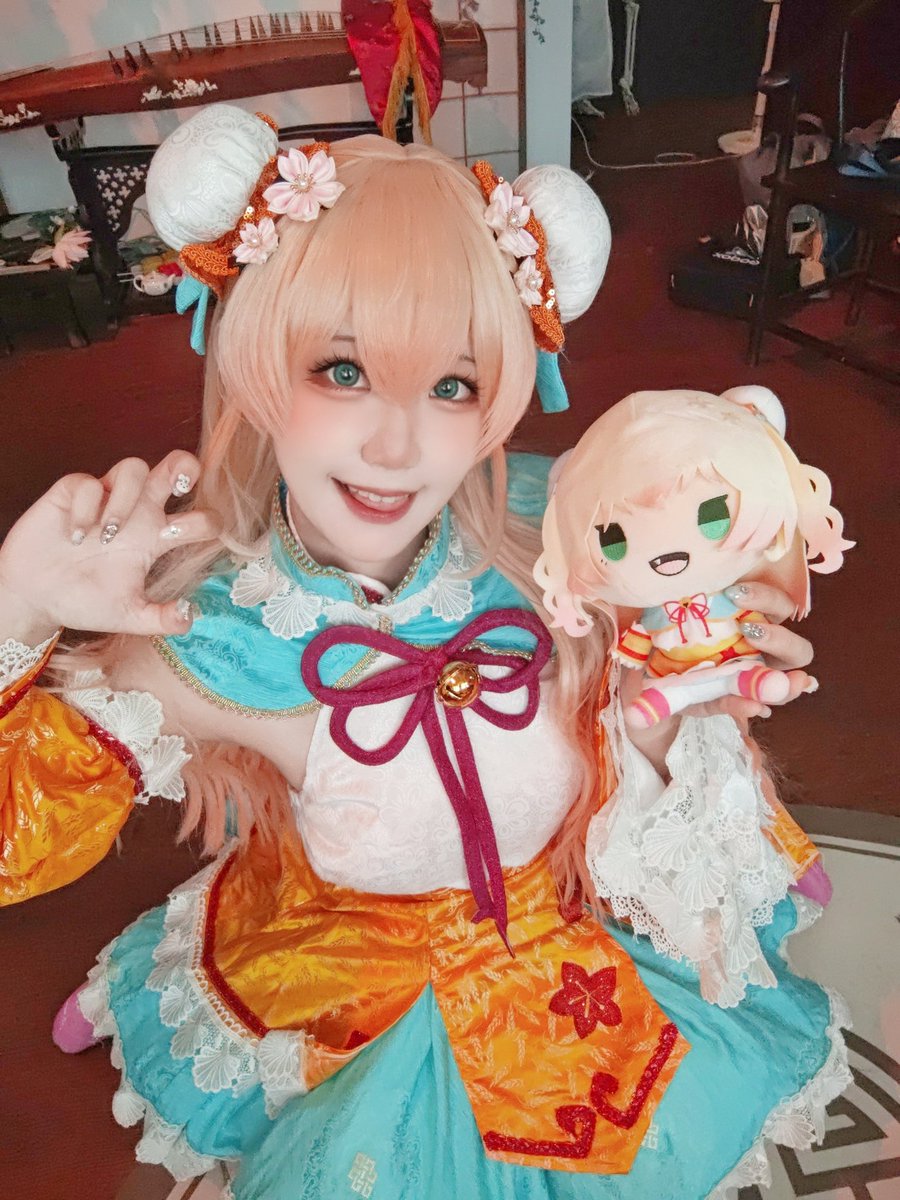 ねねとねね🧡🥟
#ねねアルバム #コスプレ