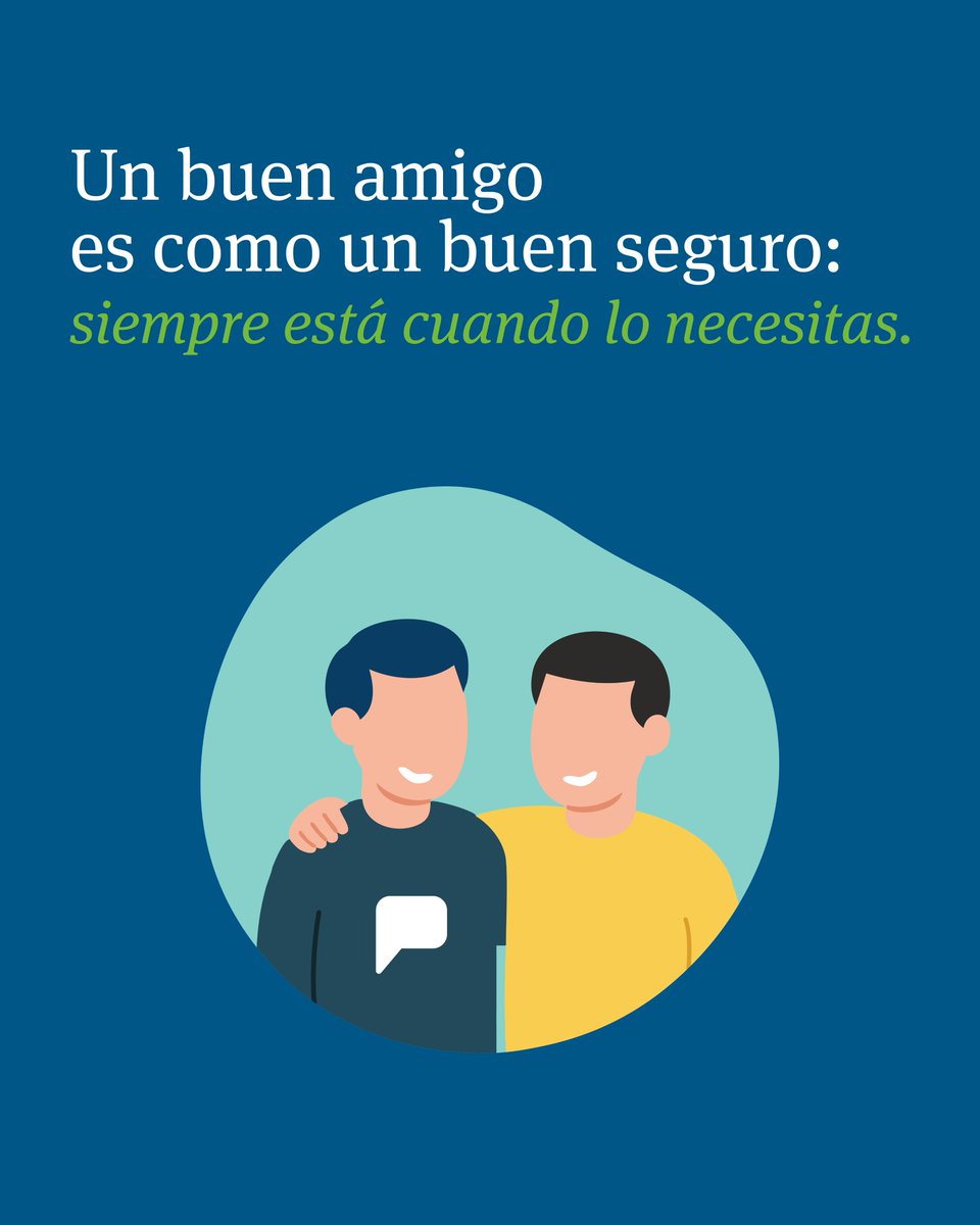 Todos los días deberían ser el #DíaDeLaAmistad, ¿no crees?

Menciona aquí abajo a tu mejor amig@. Así, de paso, sabrá cuál es tu aseguradora favorita 💙👇