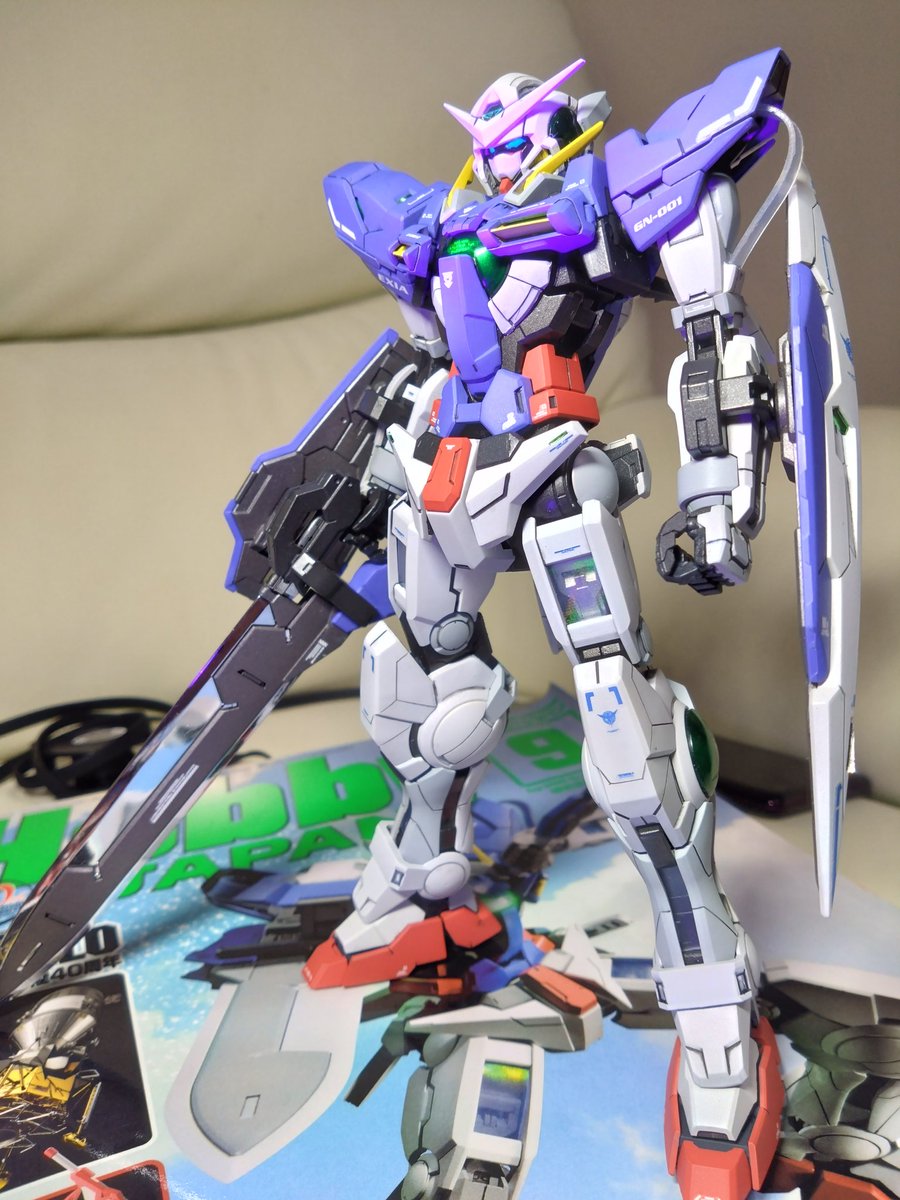RoE720's tweet image. #ガノタ諸君よ推しMS晒せ 
古いキットだけど当時作った時はMGの進化にビビりました✨