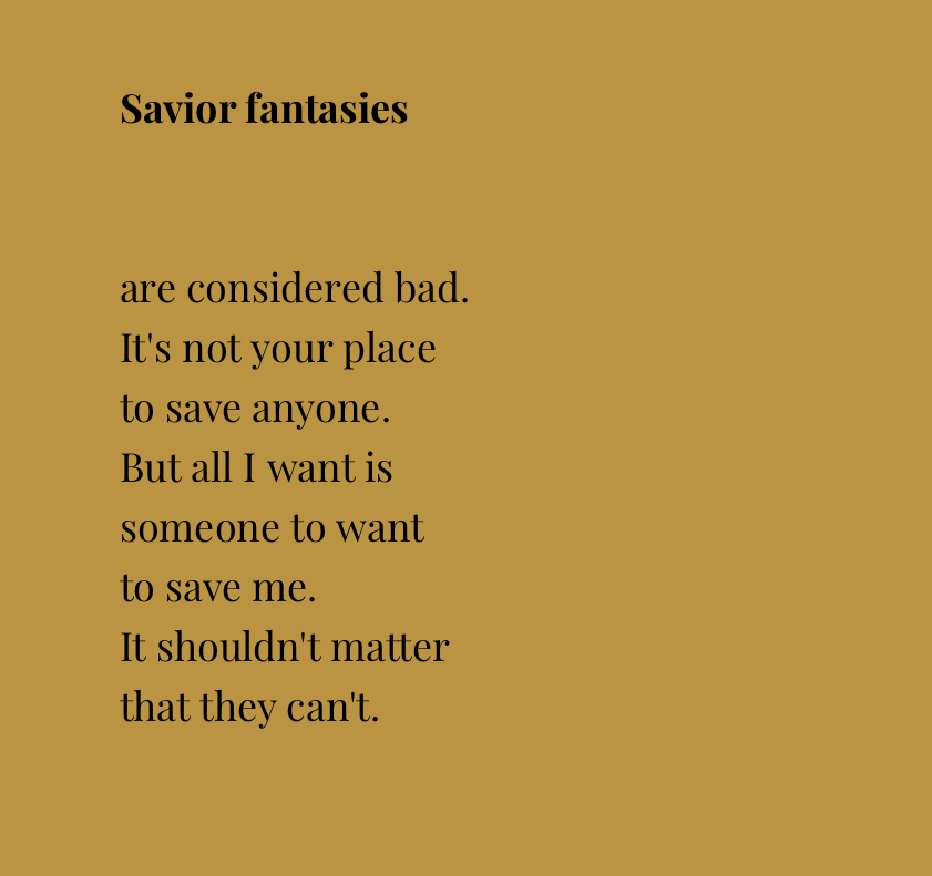 I don't know, too earnest? 

Thanks to the amazing folk at @roifaineantpress for publishing. Do check out the rest of the issue; it has, as ever, loads of great stuff in it!