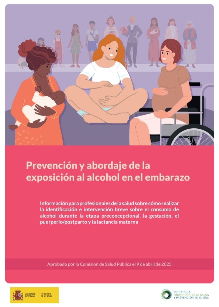 El Ministerio de Sanidad celebrará el 16 de septiembre de 2025 un seminario on-line para presentar el documento Prevención y abordaje de la exposición al alcohol en el embarazo, que fue aprobado por la Comisión de Salud Pública.

Hora: 12:30 - 14:00 horas
redsamid.net/es/noticias-ev…