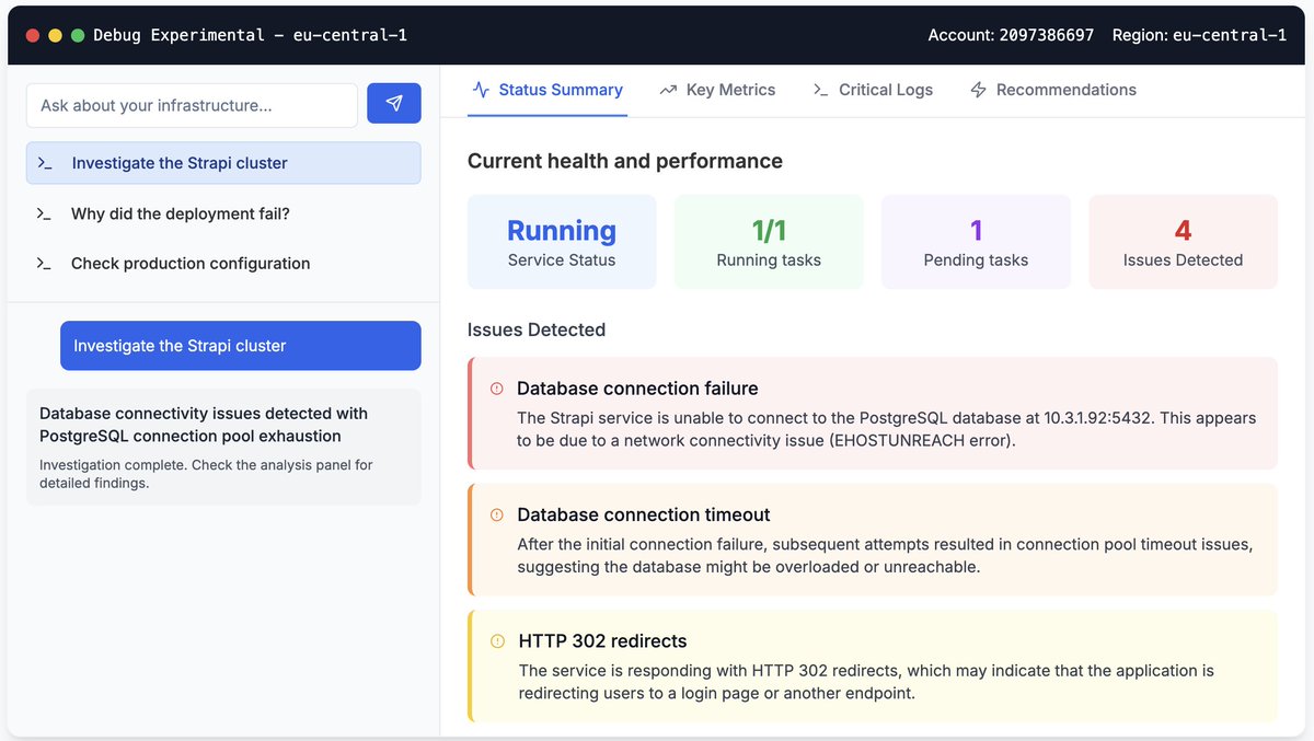 AI Incident Response Built for DevOps and Cloud Teams ☁️ 

Microtica’s AI-powered DevOps teammate that helps you understand, investigate and resolve issues across your cloud environments - on demand.

Get started 👇
microtica.com/features/ai-in…