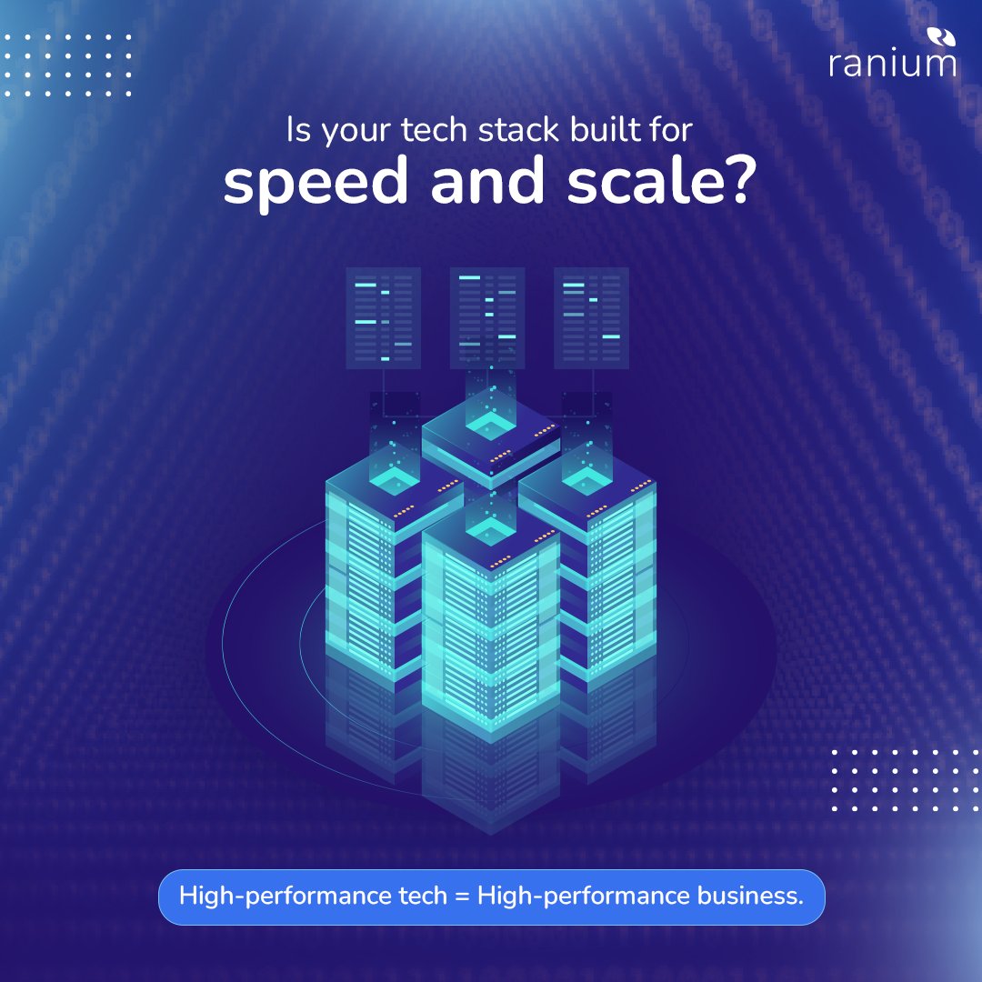 Your business can only move as fast as your tech stack.

Build for speed and scale - that’s how you unlock real performance.