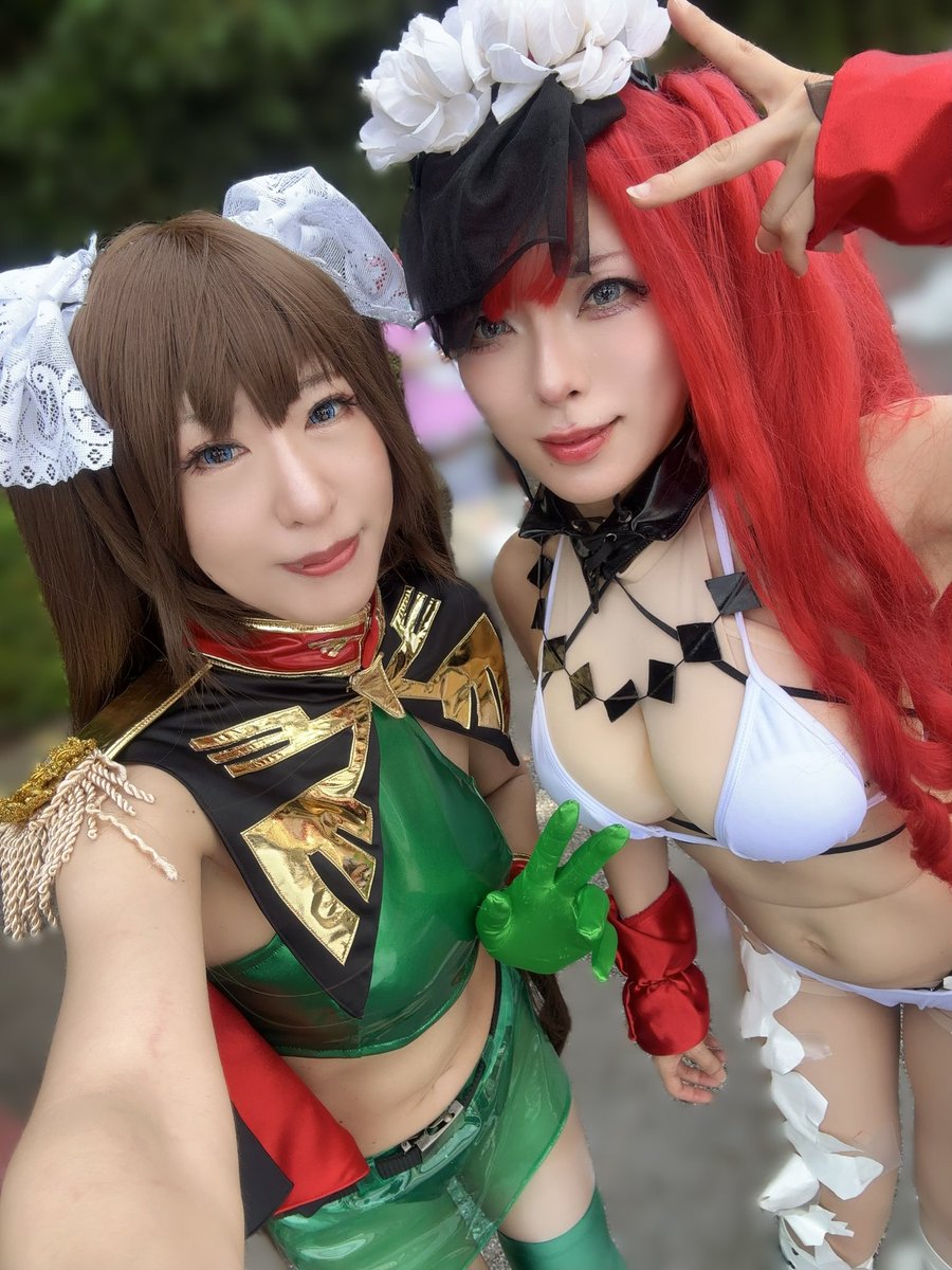 sakurasakuchii's tweet image. WF写メ💖
なのあんさん(@nanoann_ )とー！
アフターも一緒出来て楽しかったー🥰
コミケ頑張ろね〜✨✨