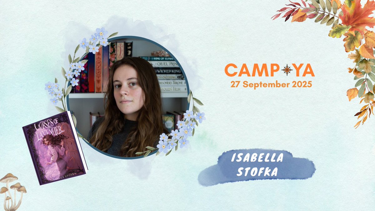 CAMP YA (@campyafest) on Twitter photo Debut author <a href="/isabella_stofka/">Isabella Stofka</a> has always woven epic stories in her mind & rambled about them to anyone who would listen. Eventually, she discovered the fine art of writing them down & has never turned back. She's joining us at #CampYA
Grab your tickets 🎫- bit.ly/CampYA2025 Debut author <a href="/isabella_stofka/">Isabella Stofka</a> has always woven epic stories in her mind & rambled about them to anyone who would listen. Eventually, she discovered the fine art of writing them down & has never turned back. She's joining us at #CampYA
Grab your tickets 🎫- bit.ly/CampYA2025
