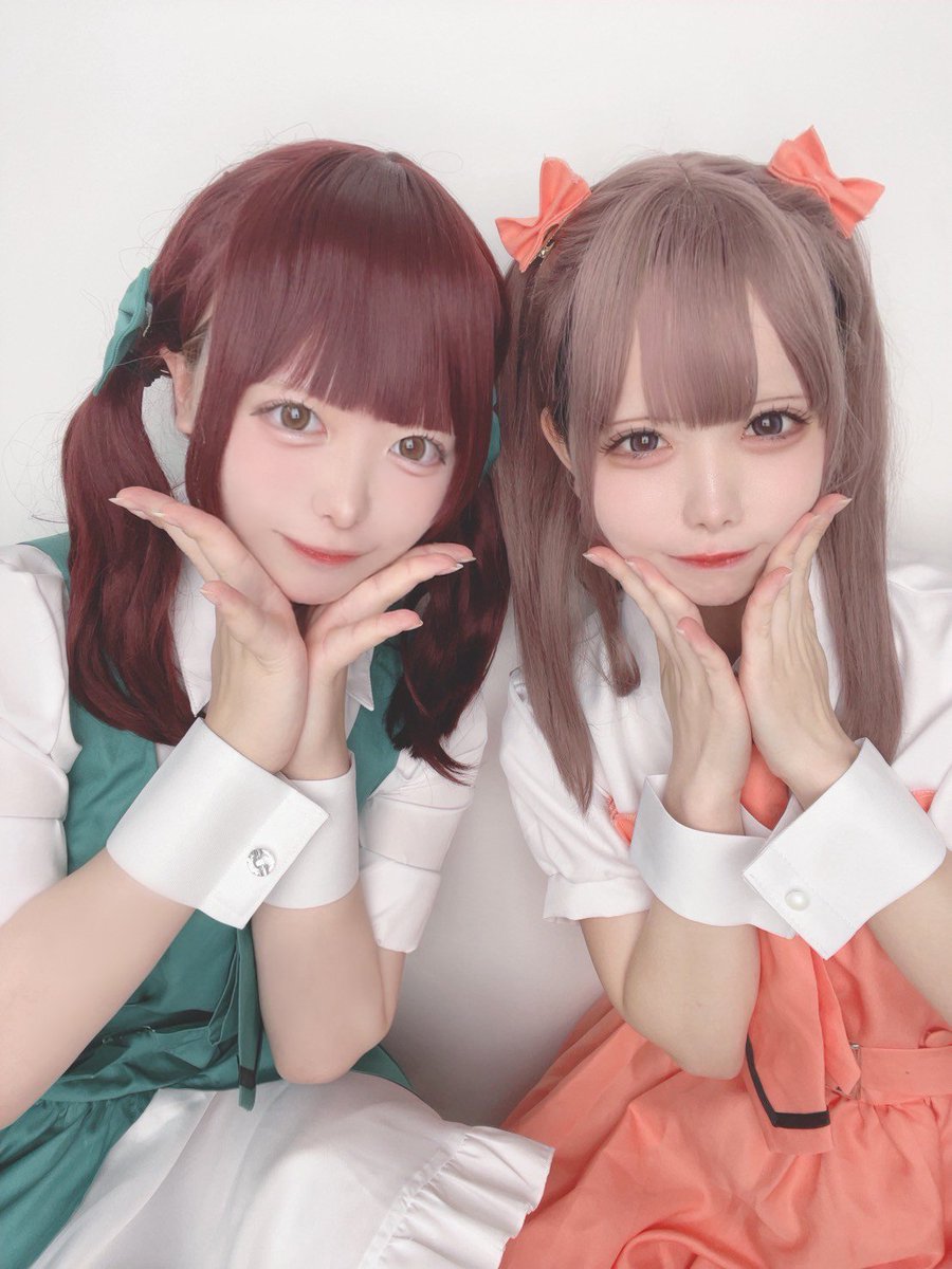 Cosplay_shitai_'s tweet image. 推し武道／文💚舞菜🧡
