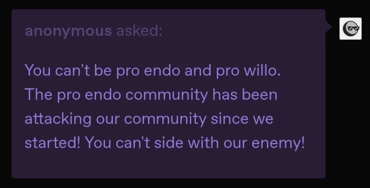 eribonspectrum's tweet image. ooooh some edgy tumblr user wants a reaction.
remember, don't feed the trolls! no matter how hilarious it is to see it evolve (or how much you really, really, REALLY want to)
