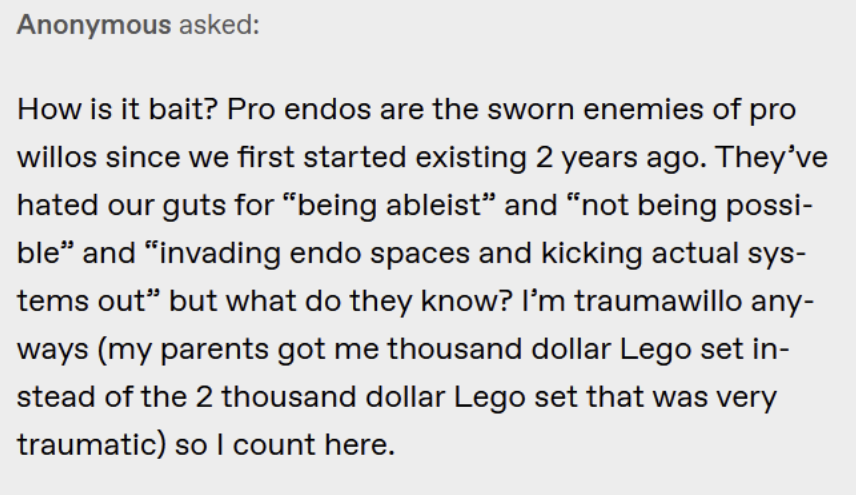eribonspectrum's tweet image. ooooh some edgy tumblr user wants a reaction.
remember, don't feed the trolls! no matter how hilarious it is to see it evolve (or how much you really, really, REALLY want to)