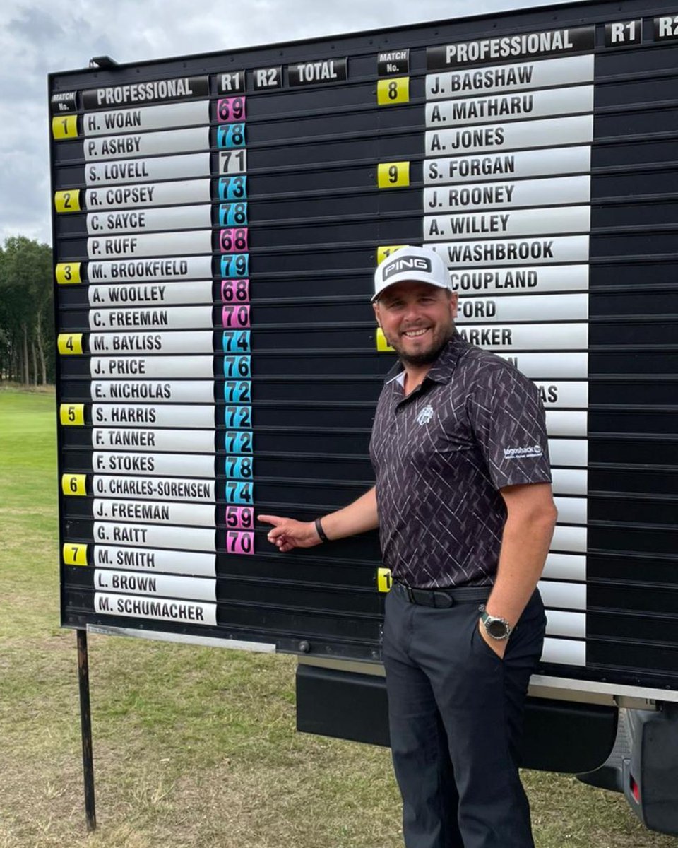 Mr 59, James Freeman. 🙌 

<a href="/PGAMidlands/">PGAMidlands</a>
