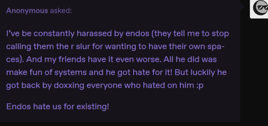 eribonspectrum's tweet image. ooooh some edgy tumblr user wants a reaction.
remember, don't feed the trolls! no matter how hilarious it is to see it evolve (or how much you really, really, REALLY want to)