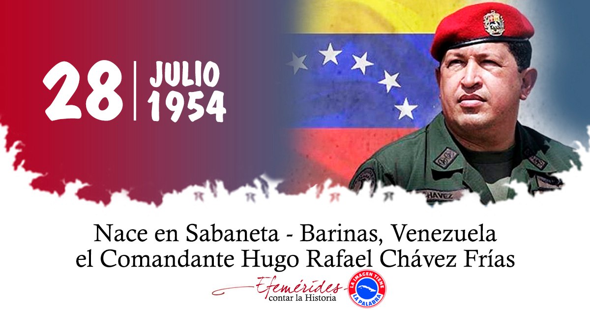 <a href="/MinfarC/">Minfar_Cuba</a> ¡Chávez: faro de los pueblos libres!#CubaViveEnSuHistoria