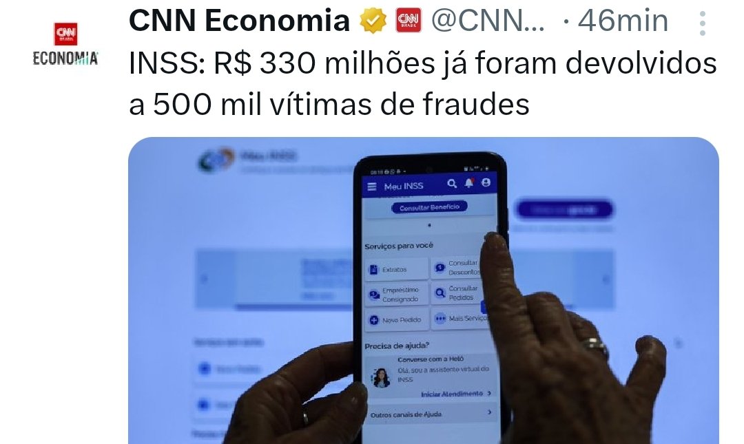 A fraude do inss começou com Temer, passou pelo Bolsonaro e só acabou com o Lula, que já está devolvendo o dinheiro roubado. Mas tem aposentando que é contra o Lula.
A verdade é essa bolsonaro não tem um que preste todos são corruptos
Bolsonaro é igual 666.