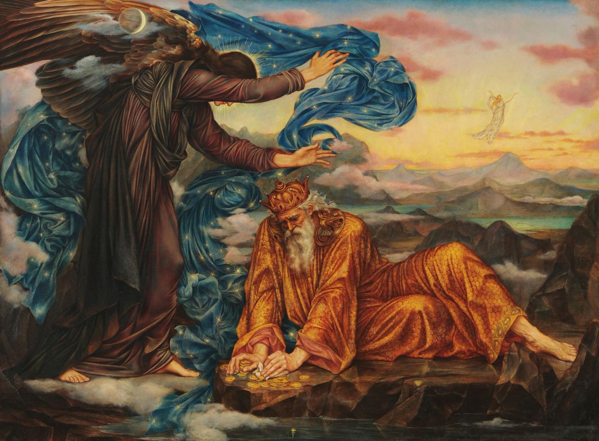 ScribnerUMCP's tweet image. Evelyn de Morgan, &quot;Earthbound&quot; (1897), &quot;Evening Star Over the Sea&quot; (c. 1910), &quot;S.O.S.&quot; (1914), and &quot;Luna&quot; (1885)

#Art