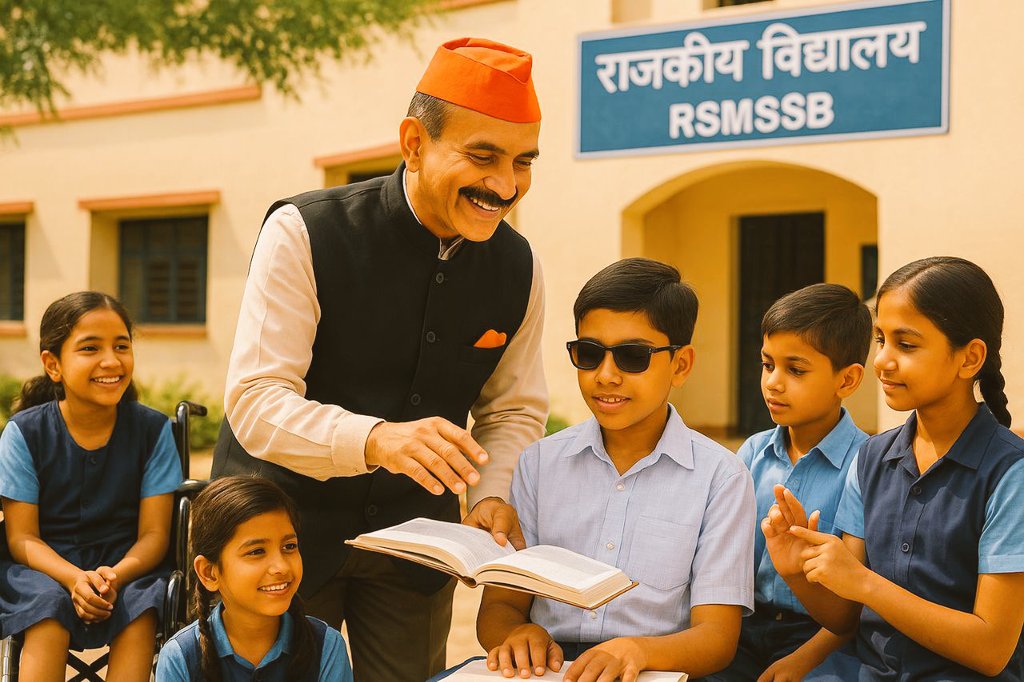 सरकार शिक्षक भर्ती में विशेष पद शीघ्र निकाले।।

#विशेष_शिक्षक_भर्ती_करो