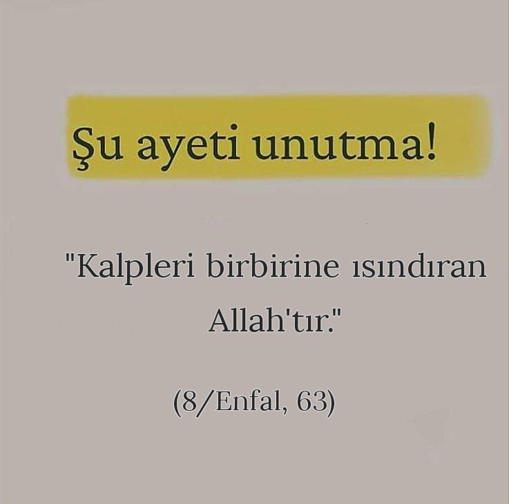 Allahyolundaaa_'s tweet image. Şu ayeti unutma