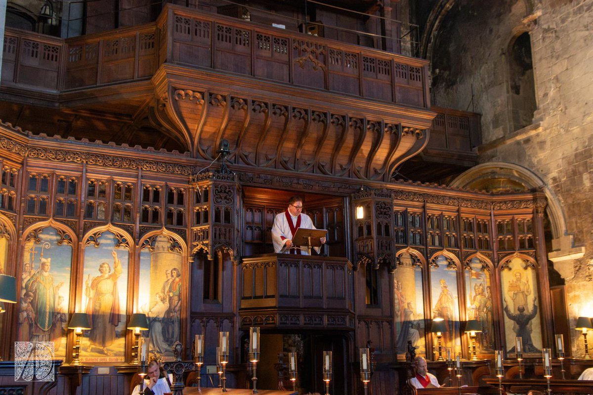 AntiquumD's tweet image. It was a delight to stage a reconstruction of the Litany &amp;amp; Communion from the 1549 BCP on Saturday @StBartholomews, @WalkerMarcus preached the Sermon on Obedience from the 1547 Book Homilies.  Music included little known repertoire from the Hammond &amp;amp; Lumley Partbooks.
