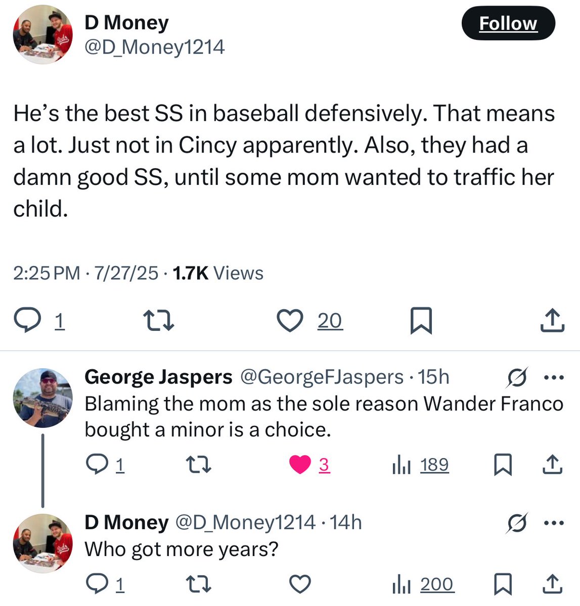 17thSonSchaefer's tweet image. 😑 logic dying on the vine moving to the roots… @GeorgeFJaspers said what I was going to say… but the rebuttal… 😆
Also, accountability is a term being buried in a time capsule for aliens to find later to study the demise of society.