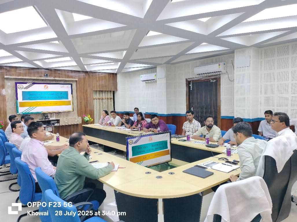 dmkhowai's tweet image. Review on Innovative Infra | DMMU, Khowai
DM &amp;amp; Collector, Khowai chaired a meeting on 28 July 2025 to review innovative infrastructure under TRLM.

#Khowai #DMMU #TRLM #InnovativeInfrastructure #GoodGovernance #RuralDevelopment