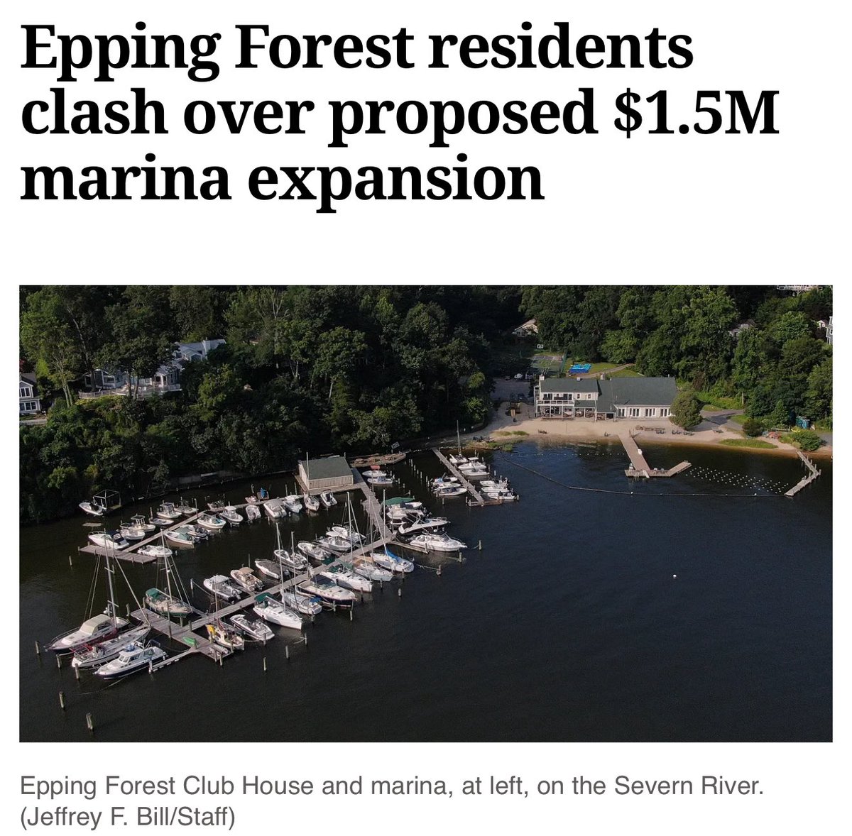 JoshSeefried's tweet image. This is my neighborhood is Anne Arrundel county, Maryland… Councilwoman @MsRodvien is once again overruling the will of the people, this time in Epping Forest, where residents held a democratic vote on the marina.
The community made their voice clear. But she thinks she knows…