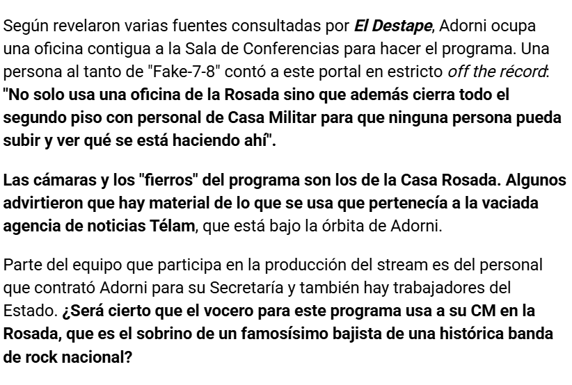 MrFlork_'s tweet image. Cómo que el pedazo de imbécil de Adorni usa todos los fierros de Casa Rosada para hacer su programa de stream de mierda. ¿No podés dejar de ser ÑOQUI por al menos 24 horas, pedazo de ridículo?