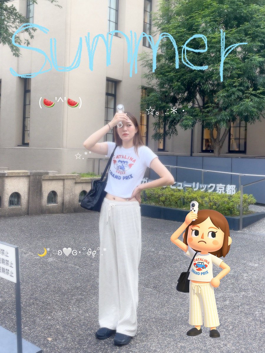 毎日暑いね〜🌞🌻
chatGPTのあつ森イラストかわいいね🩵